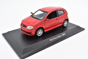 modellino auto scala 1:43 FIAT PUNTO SPORTING red diecast collezione modellismo - Foto 1 di 4