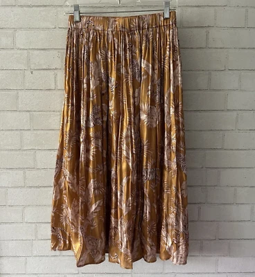 Falda Plisada Bailey 44 Talla Pequeña Nueva Selva Tropical Modesto Tigre León Foto 1 de 4