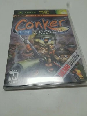 Original X-Box CONKER LIVE & RELOADED Demo Disc  - Image 1 of 4