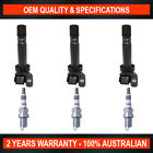 Pack of SWAN Ignition Coils & NGK Spark Plug for Daihatsu Mira (1.0L)