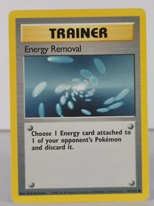 Eliminación de energía - Juego base - 92/102 - individuales - Juego de cartas coleccionables Pokémon - Común - Imagen 1 de 21