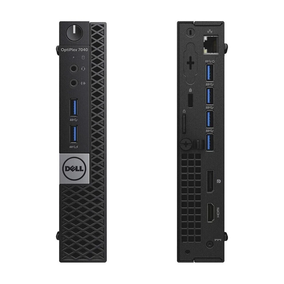 Dell OptiPlex 7050 Micro Intel Core i7 6th Gen 32GB RAM 1TB SSD Wi-Fi Desktop - Image 1 of 1