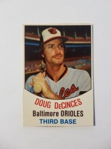 DOUG DECINCES 1977 HOSTESS BASEBALL CARD #15 BALTIMORE ORIOLES - Picture 1 of 2