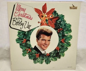 Merry Christmas From Bobby Vee Record Vinyl LP VG - Picture 1 of 4