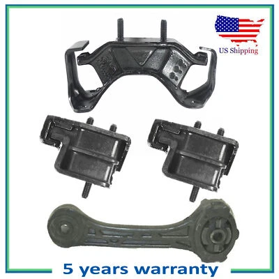 Motor y montaje de transmisión de 4 piezas para Subaru Forester 2003-2008 transmisión manual de 2,5 L Foto 1 de 4