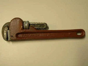 8 INCH PIPE WRENCH! COMPANION! GREAT SHAPE! L@@K! - Bild 1 von 1