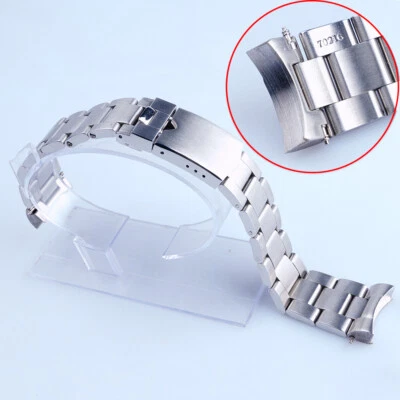 Correa de reloj de 20 mm para Tudor Black Bay 58 de acero plateado con eslabones de tornillo Foto 1 de 4