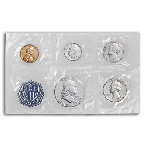 1960 U.S. Proof Set (Small Date Variety) - SKU #1138 Cover