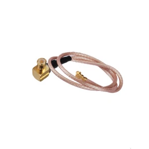 U.FL to MCX male plug right angle RF pigtail cable RG178 10cm for Wireless - Picture 1 of 3