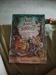 Babette Cole Don't Go Out Tonight A Creepy Concertina Pop-Up Book - Picture 1 of 5