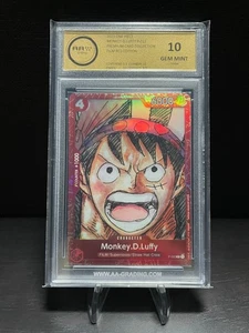 Monkey.D.Luffy P-022 Film Red Edition AA-Grading 10 Gem Mint - Picture 1 of 2