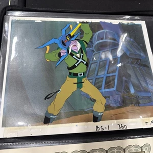 Bravestarr Animation Cartoon Production Cel & Background Tex Hex Filmation 1987 - Picture 1 of 4