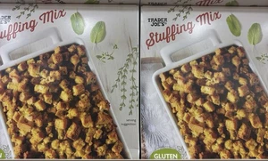 2 Packs Trader Joe's GLUTEN FREE Stuffing Mix 12.4 oz Each Pack LIMITED 🦃🦃 - Picture 1 of 2