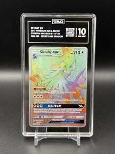 Pokémon Silvally GX (Secret) 119/111 Crimson Invasion Holo TAG 10 GEM - Picture 1 of 2
