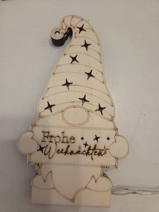 Relief Bild  Wichtel Weihnachten Deko - Bild 1 von 2