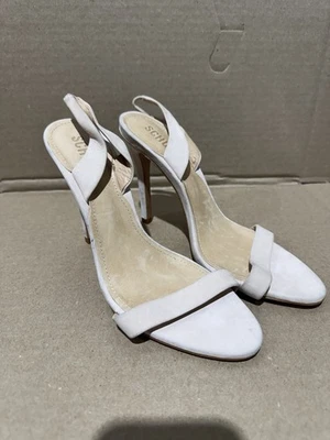 Sandália salto SCHUTZ Cadey-Lee tamanho 9b madeira clara - Imagem 1 de 4