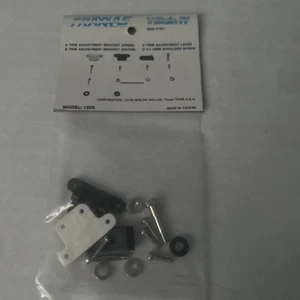 Traxxas #1531 Trim Adjustment Bracket (Innen & Außen) Justierhebel, Schrauben Neu in Verpackung - Bild 1 von 2