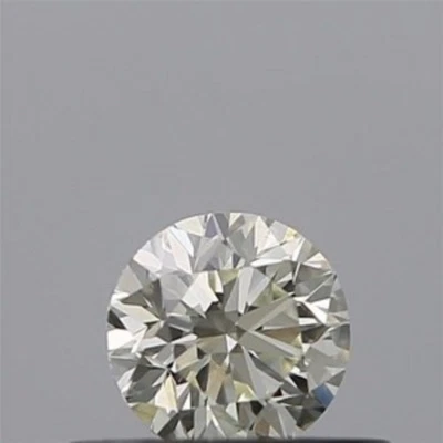 GIA CERTIFIED 0.30 Ct Natural Diamond 4 mm Loose Brilliant Round M/VS Grade - Image 1 of 4