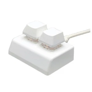 2-Tasten-Makro-Programmiertastatur RGB-Mini-Tastatur Gaming Drawing Rot Swi6241 - Bild 1 von 21