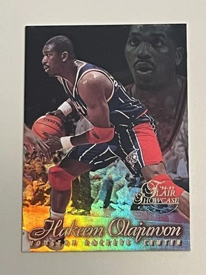 Flair Showcase Legacy Collection 1996-97 fila 1 #14 Hakeem Olajuwon/150 NBA Foto 1 de 3