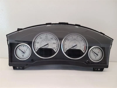 2010 10 DODGE CARAVAN Speedometer Cluster White Numbered Gauges 4 Pod MPH  - Image 1 of 4