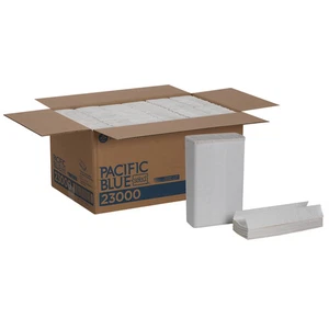 Pacific Blue Select, 2-Ply, C-Fold, 10.1" X 12.7", White, 120 Sheets, 12 Packs - Picture 1 of 7