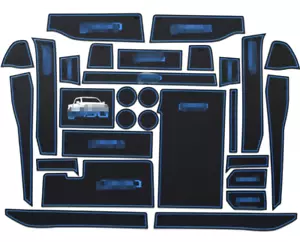 Cup Holder Console Door Pocket Insert Liner Accessories For Ford F150 2015-2020 - Foto 1 di 1