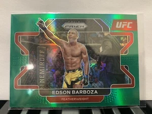 Panini Prizm UFC Edson Barboza 2022 verde Prizm #31 - Imagen 1 de 2