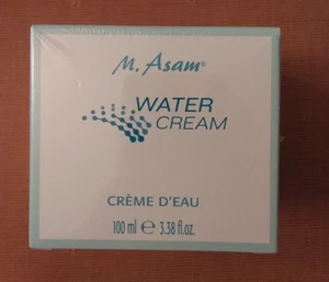 M. ASAM WATER CREAM DAY NIGHT FACE MOISTURIZER 100 ml 3.38 fl. oz. NEW & SEALED - Picture 1 of 5