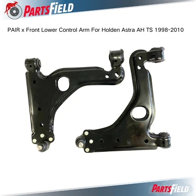 PAIR (LH+RH) NEW FRONT LOWER Control Arms FOR HOLDEN Astra TS AH 1998 - 2010 - image 1 of 4