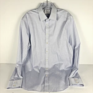 Charles Tyrwhitt Men's Non Iron Slim Fit Blue 16.5 36 Dress Shirt 100% Cotton - Picture 1 of 12