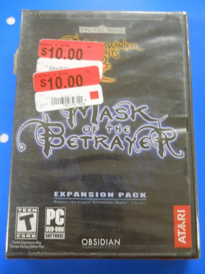 Neverwinter Nights 2: Mask of the Betrayer (Add-On) Brand New Sealed - Image 1 of 1