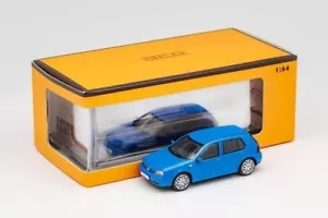KS-031-223 GCD Gaincorp Products 1:64 VW Volks Wagen Golf MK4 coche modelo azul - Imagen 1 de 3