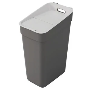 Mülltrennung / Abfalltrennungskorb  BIO Ready To Collect 30 L dunkelgrau CURVER - Bild 1 von 4