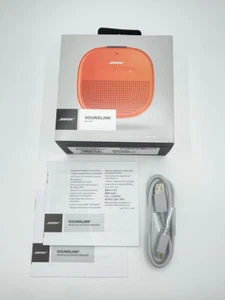 "NEAR MINT" BOSE SoundLink Micro ORANGE Bluetooth Speaker From JAPAN - Picture 1 of 6