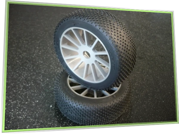 Gomme Tire 1/8 BUGGY GRP CUBIC Mescola B for MBX7 8 Losi HB RK Kyosho MX03B - Immagine 1 di 1