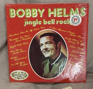 BOBBY HELMS-JINGLE BELL ROCK LP- MISTLETOE Records MLP-1206 Christmas Album - Picture 1 of 3