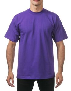 Big and Tall TEE Mens Heavy Weight Plain S/S T-shirts Crew Neck Solid Up to 10XL