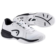 HEAD | Sprint 3.5 Junior White/Black Tennis Shoes | Racquetball Pickleball Padel