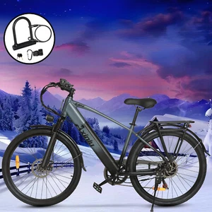 E-Bike 26\" Electric Bike for Adults 750W Motor City Bicycle -Commuter Ebike - Picture 1 of 14