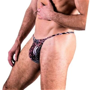 Small to Medium 'SKINZ' Swim-Pouch Swimwear Tanning Swim Thongs 8561 2 - Picture 1 of 3