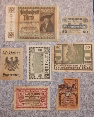 Emergency money - NOTGELD - of Germany. Post WWI. 1920s. - Image 1 of 2