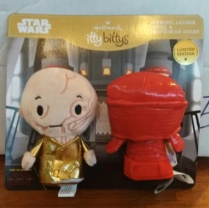 HALLMARK ITTY BITTYS SUPREME LEADER SNOKE AND PRAETORIAN GUARD LIMITED EDITION - Picture 1 of 2