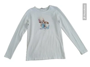 Designer Balloon Chic T Shirt with feather pom pom sz12 - Picture 1 of 3