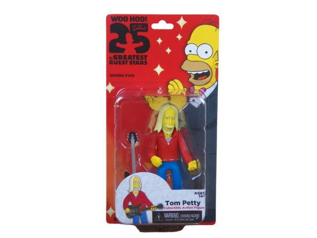 NECA 16081 The Simpsons Series 5 Tom Petty 5" Action FIgure