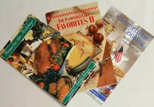 Veterans Of Foreign Wars VFW Summer Holiday Pampered Chef Recipes ~ 3 Cookbooks - Imagen 1 de 3