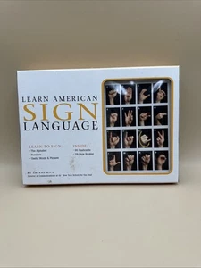 #N27- Learn American Sign Language - Arlene Rice Flashcards Booklet - Picture 1 of 4