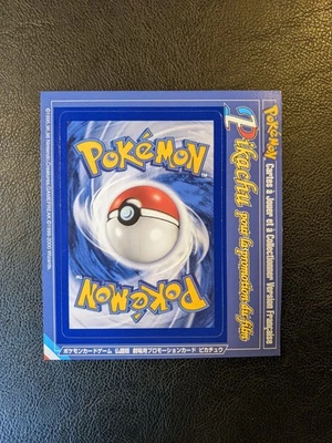 Pokemon Gotta Pikachu Magazine Promo Unpeeled French 1999 Wizards - image 1 of 4