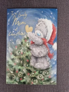  LARGE  ME TO YOU  MUM  XMAS CARD.  - Picture 1 of 3