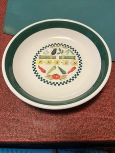Tre Ci Pasta Serving Bowl Made In Italy 8 Inch - Picture 1 of 4